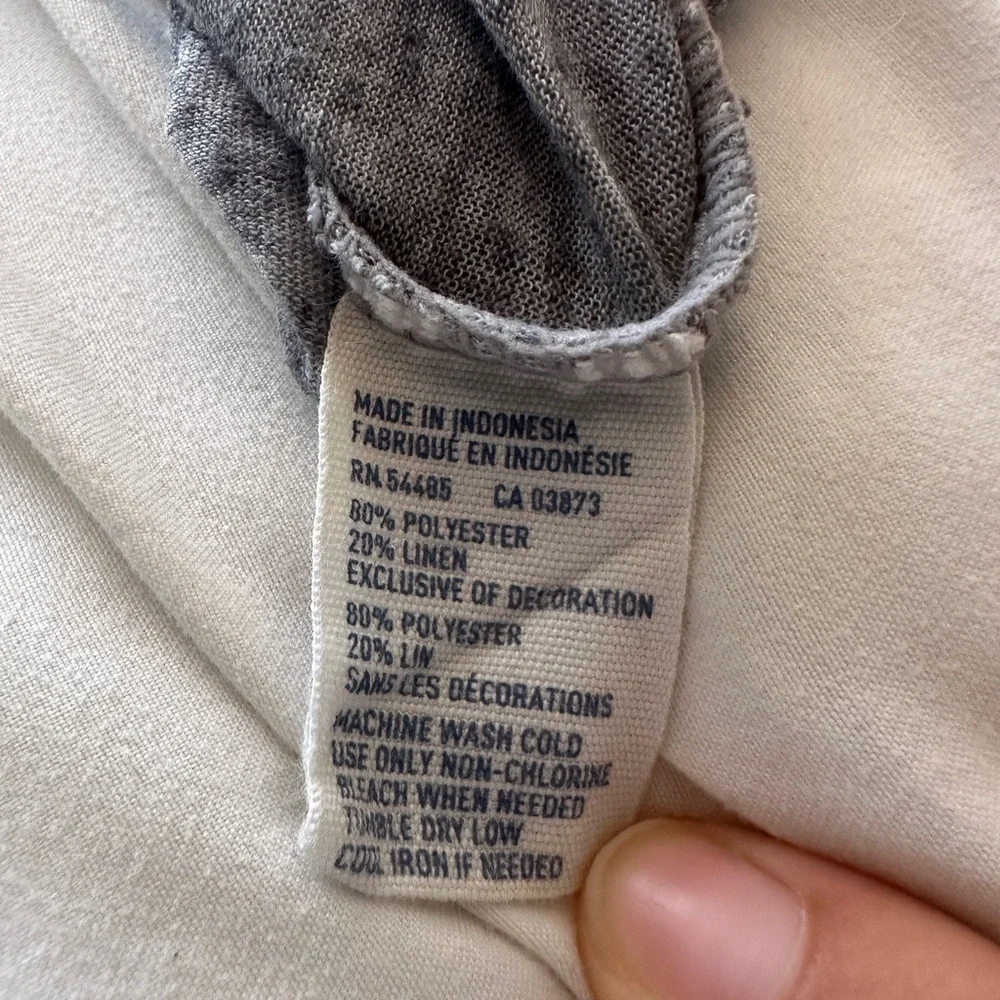 American Eagle Outfitters Gray Women's Top - Picture 5 of 5